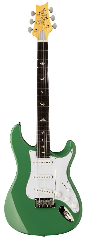 Køb PRS SE John Mayer Silver Sky Ever Green - El-guitar - Pris 7495.00 kr.