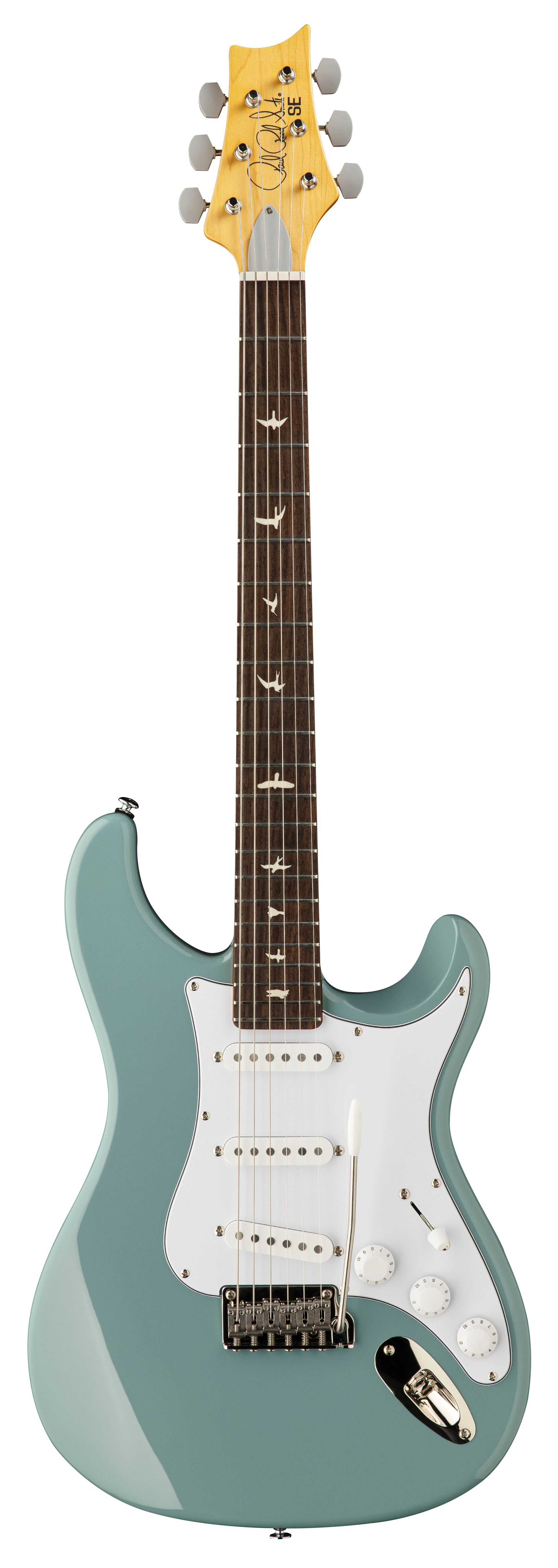 Køb PRS SE John Mayer Silver Sky Stone Blue - El-guitar - Pris 7495.00 kr.