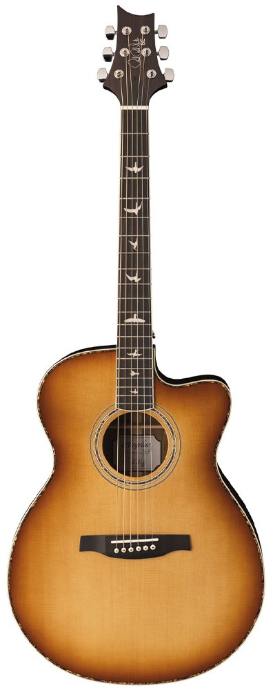 Køb PRS SE A50EVS Angelus Western guitar inkl. hardcase - Vintage Sunburst - Pris 6995.00 kr.