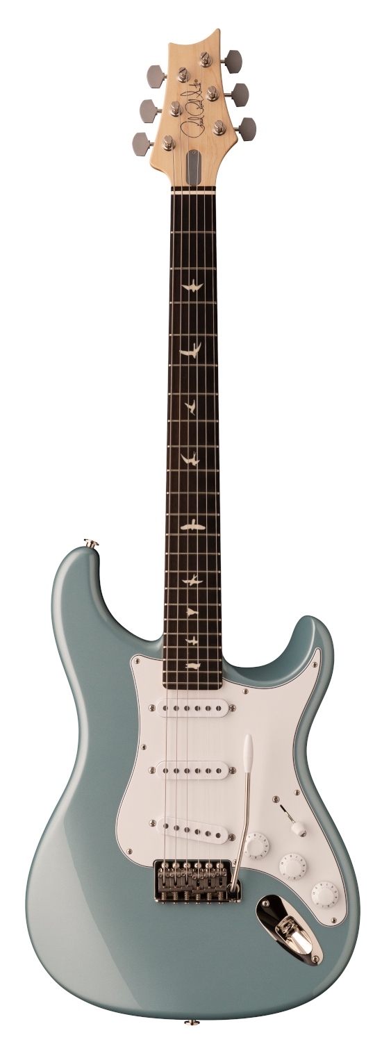 Køb PRS John Mayer Silver Sky Polar Blue - El-guitar - Pris 21795.00 kr.