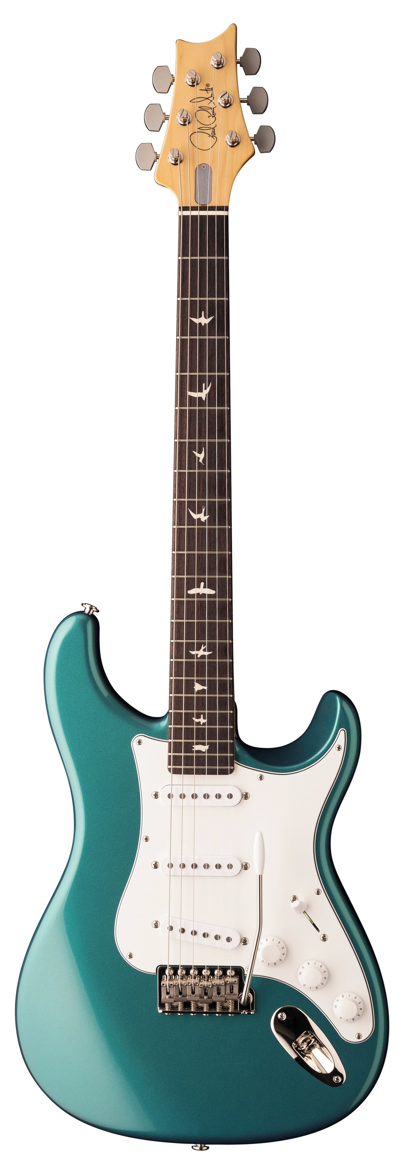 Køb PRS John Mayer Silver Sky Dodgem Blue - El-guitar - Pris 21495.00 kr.
