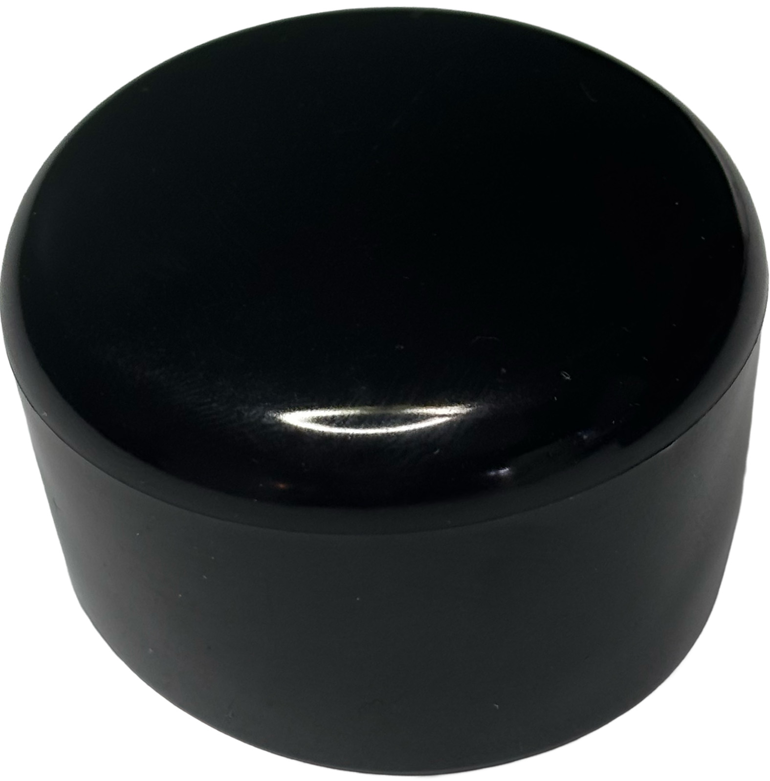 PVC Prop til udvendig montering - Sort - passer til 49mm rør