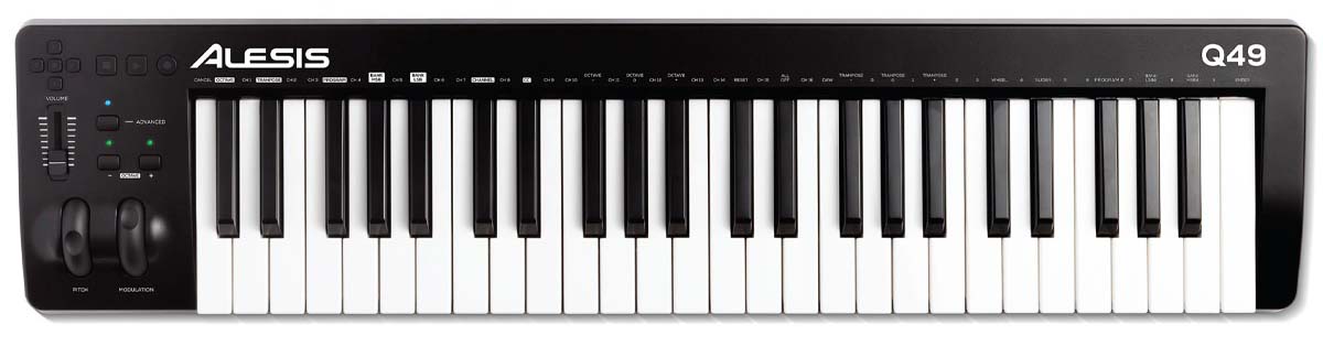 Køb Alesis Q49 MKII MIDI keyboard - Pris 825.00 kr.