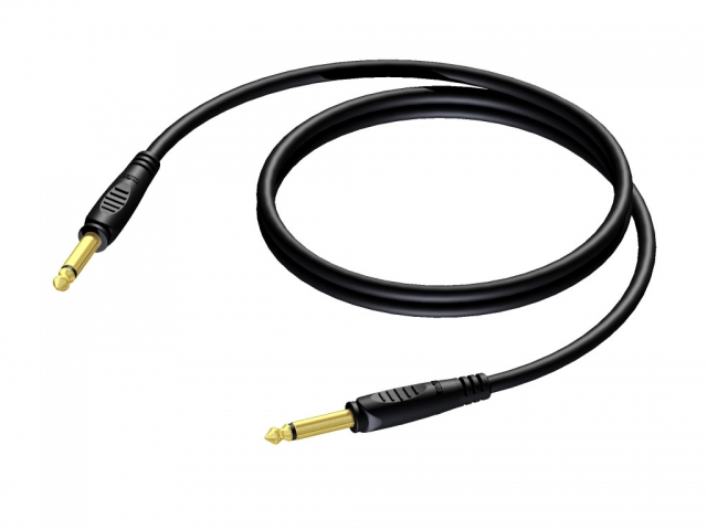 Billede af Procab REF600 - Jack 6,3mm Han Mono instrument kabel 1,5 meter