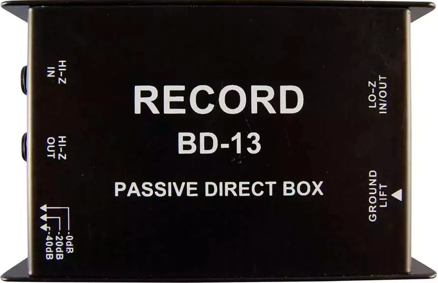 Køb Record BD-13 Linedriver / DI Box - Pris 129.00 kr.