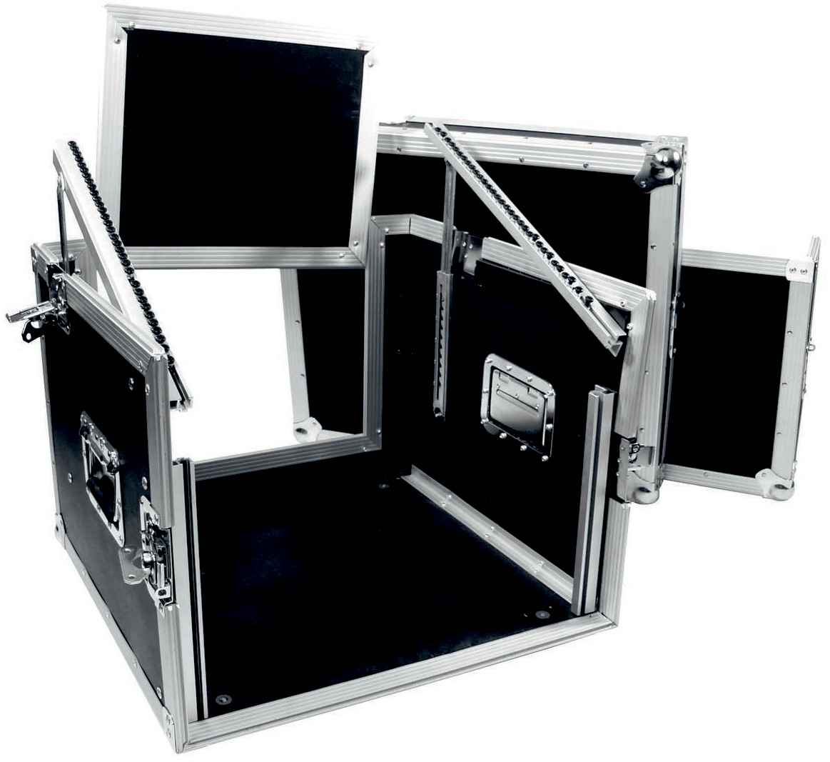 Roadinger Kombi Rack – 6Unit lodret / 10Unit Vandret