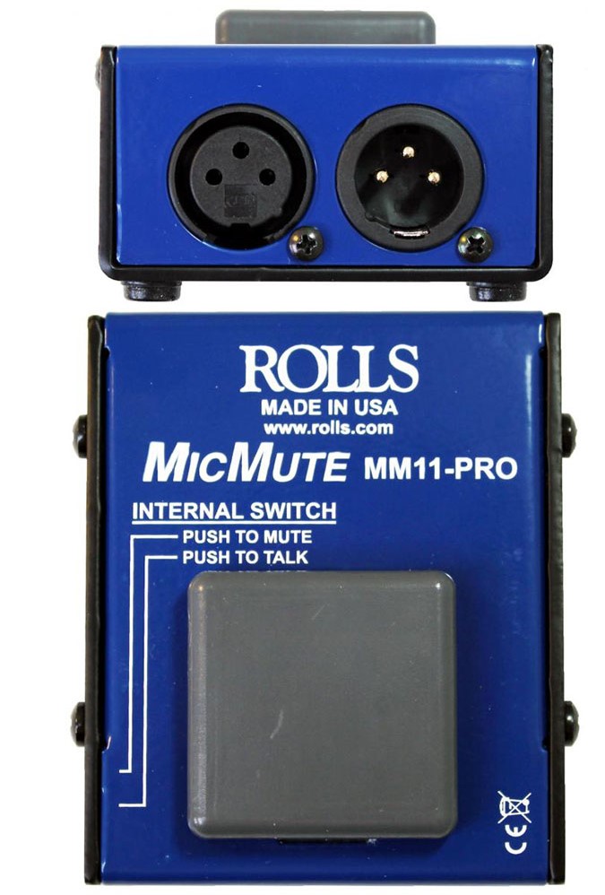 Rolls MM11 Pro Mic Mute Pedal