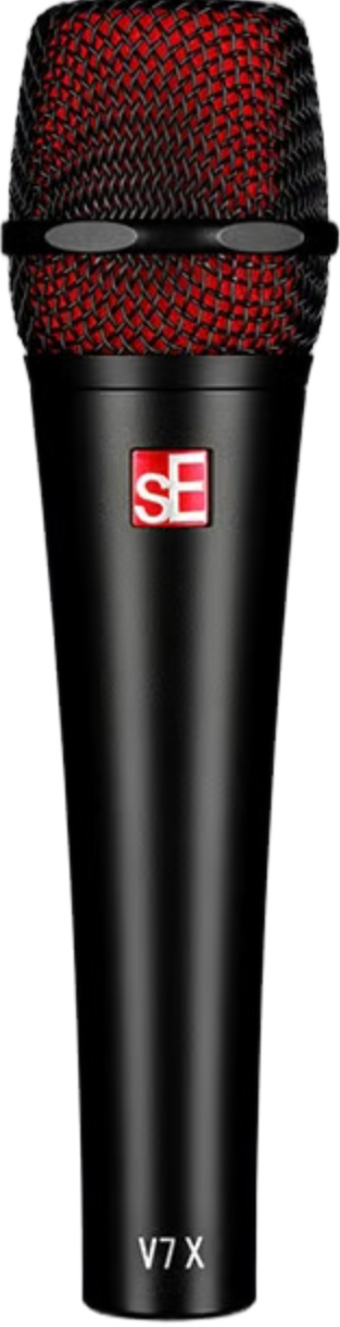 Køb SE Electronics V7-X Supercardioid Dynamisk lnstrument mikrofon - Sort - Pris 735.00 kr.