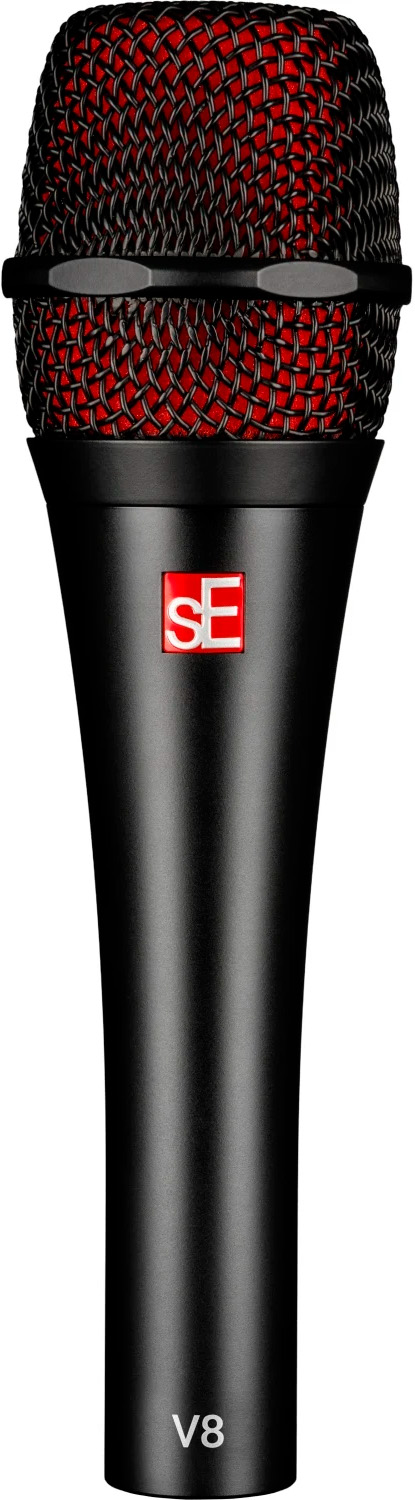 SE Electronics V8 Supercardioid Dynamisk Vokal mikrofon - Sort