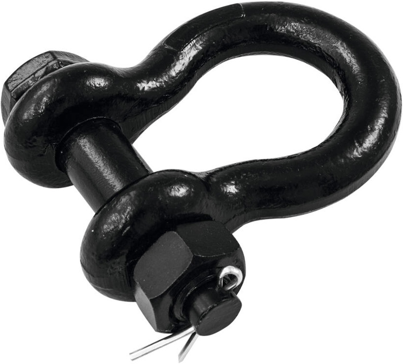 SAFETEX Shackle 16mm bl with Bolt,Mother,Splint, Max load 3.2 t