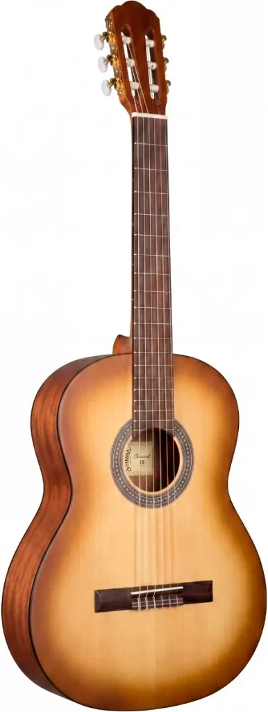 Santana Classical 18 Klassisk guitar 4/4 - Brown Burst