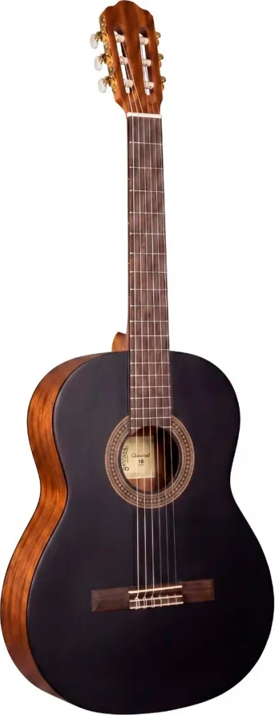 Santana Classical 18 Klassisk guitar 4/4 - Sort
