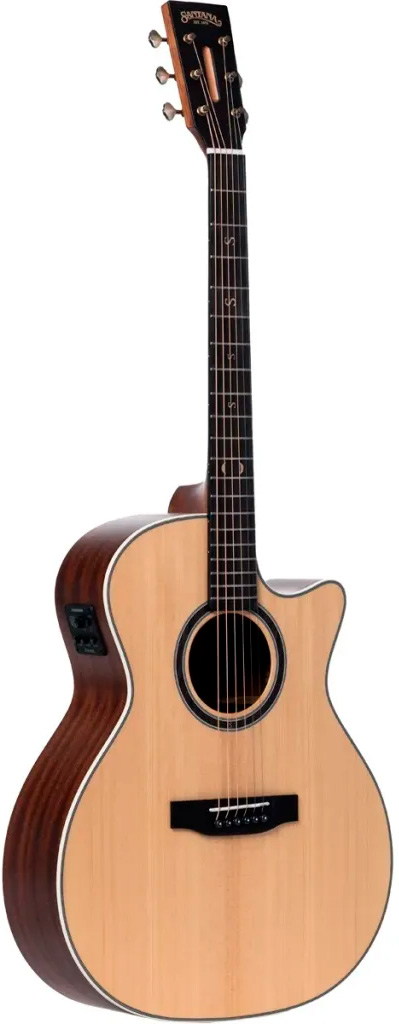 Santana Superb G94 NS Western guitar med pickup - Natur