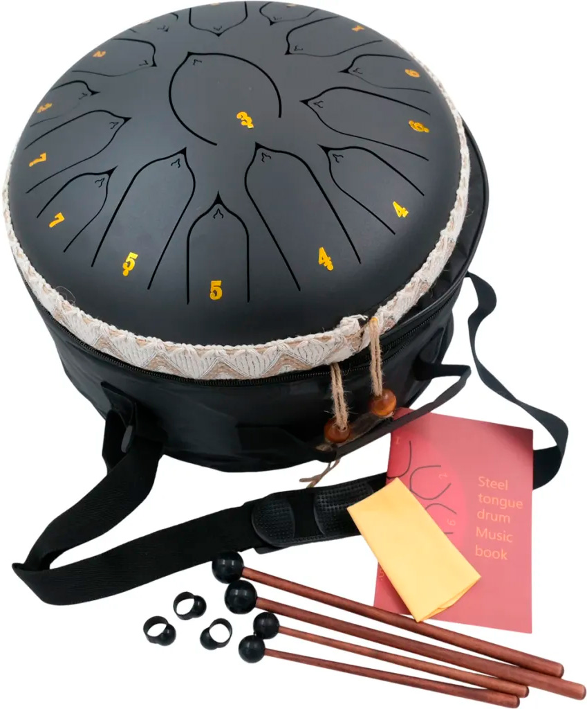 Shelter TGD1315 tongue tromme - C Major - Sort