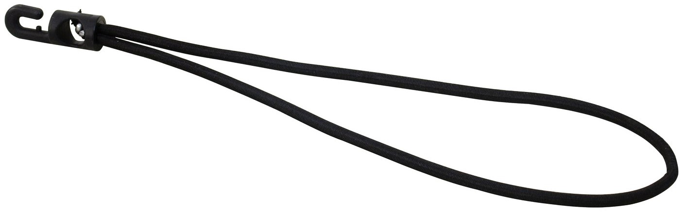 Spannfix elastikker 4mm x 27cm - 12-pack - Sort