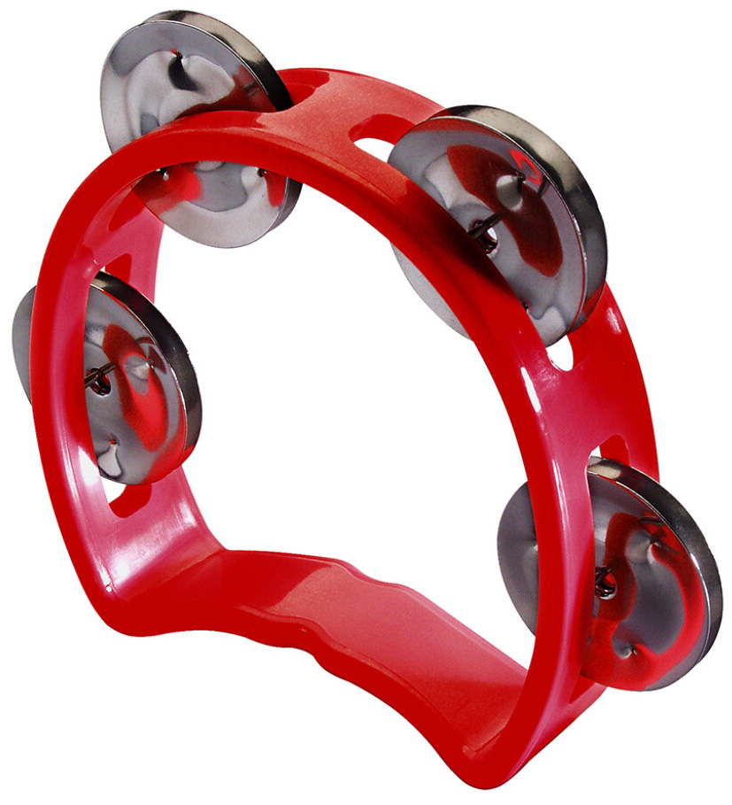 Stagg Tamburin til Børn - Forskellige farver Rød