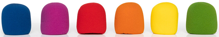 Stagg Vindhætter i forskellige farver 6-Pack