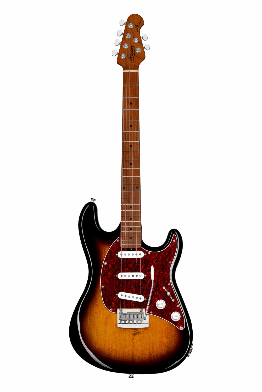 Køb Sterling By Music Man Cutlass CT50SSS El Guitar - Vintage Sunburst - Pris 5995.00 kr.