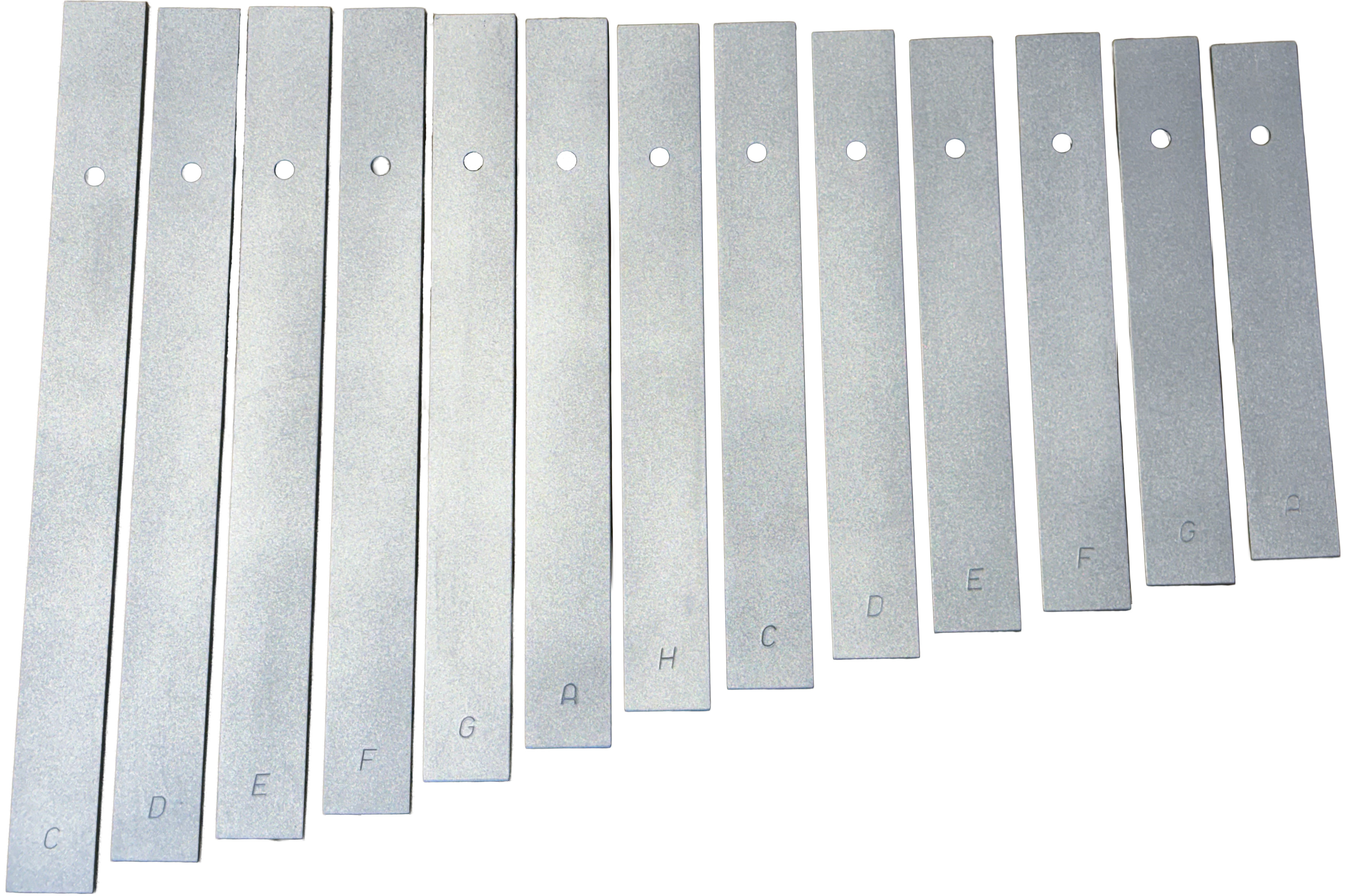 Studio 49 13 klangstave i aluminium C1-A2 til AM-1600