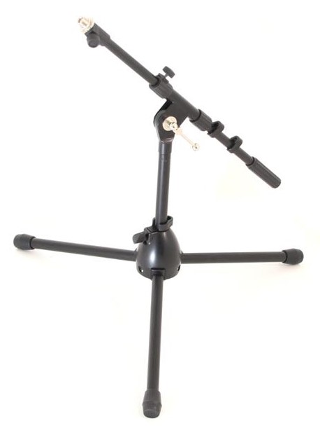 Køb Supreme MGS-200 Lavt trefod mikrofon stativ med boom arm - Pris 229.00 kr.