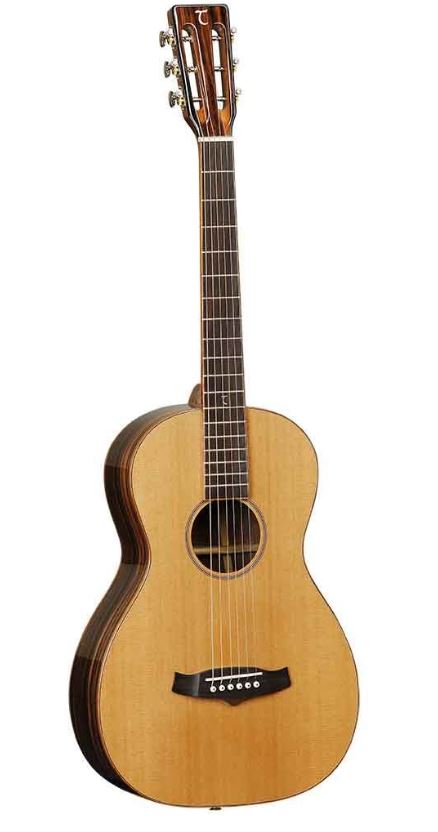 Køb Tanglewood TWJPS Parlor Western Guitar - Natural Gloss - Pris 2895.00 kr.