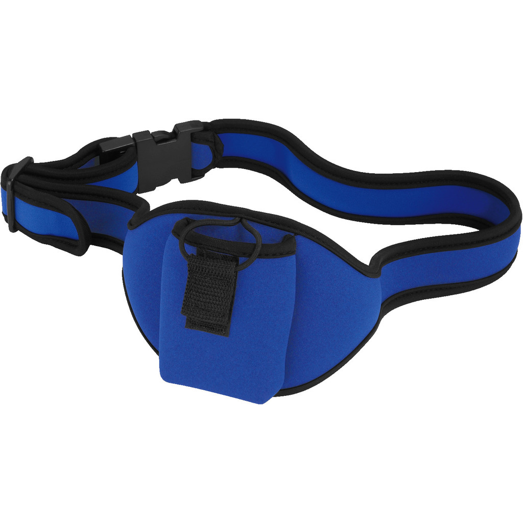 Monacor TXS-10BELT Bæltetaske til lommesender - Blå