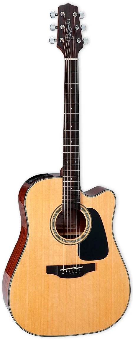 Takamine GD30CE-NAT Western guitar med pickup og cutaway - Natur