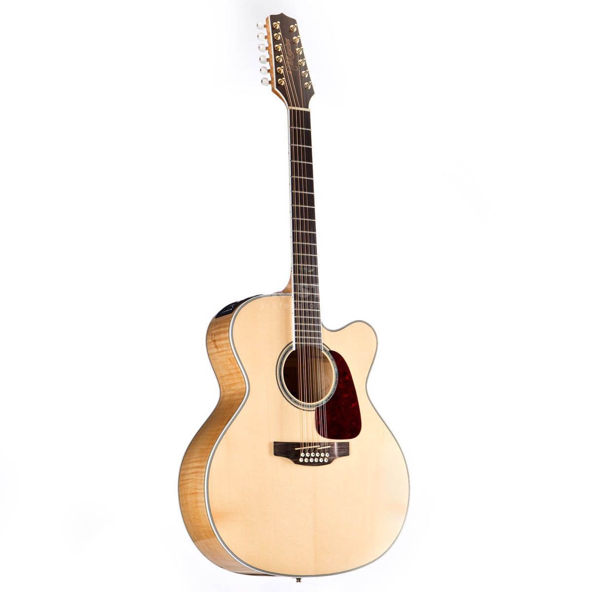Køb Takamine GJ72CE-12NAT 12-Strenget Western guitar med pickup og cutaway - DEMO Model - Pris 4095.00 kr.