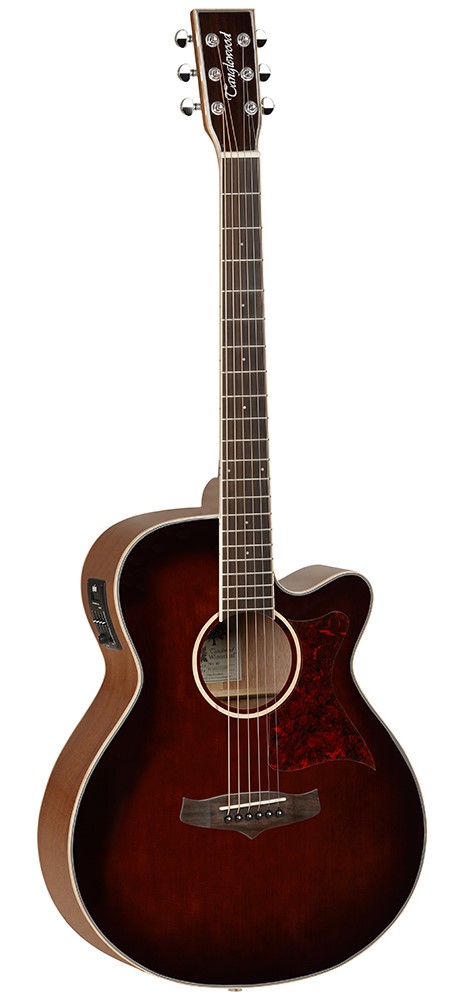 Køb Tanglewood TW4E WB Western guitar med pickup - Whiskey Barrel Gloss - Pris 3695.00 kr.