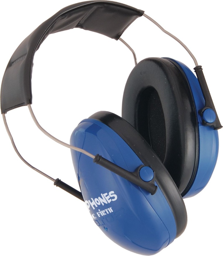 Køb Vic Firth Kidphones - Tromme Høreværn til børn - Blå - Pris 249.00 kr.