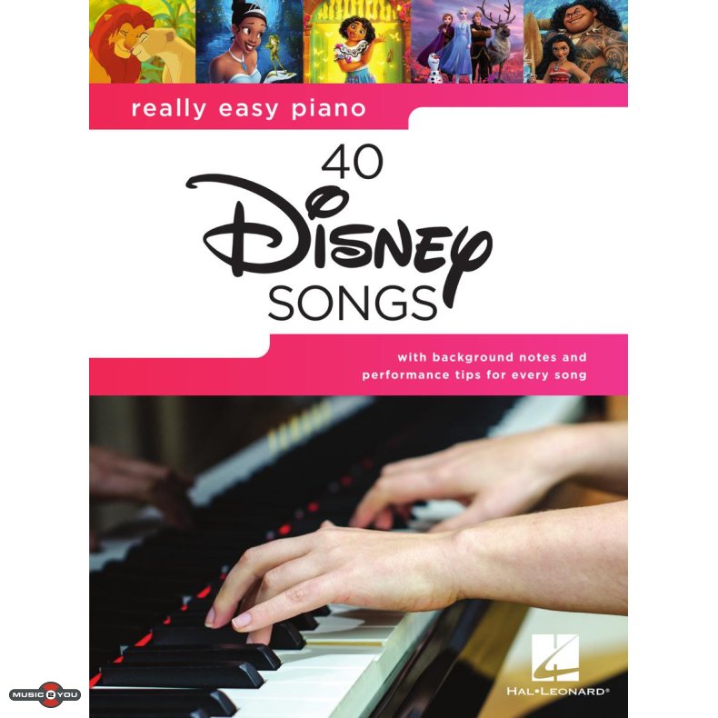 Really Easy Piano: 40 Disney Songs