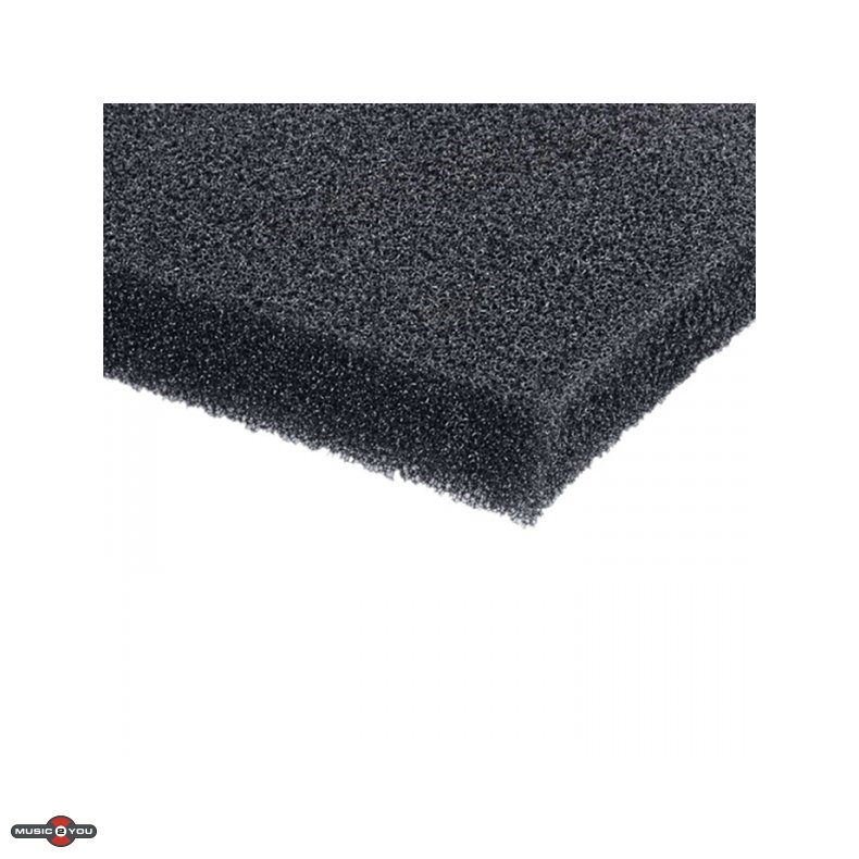 AH Hjttaler-frontskum 1X2M Sort - 5 mm