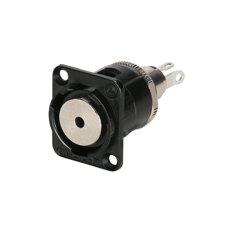 Switchcraft Mini Jack 3,5mm Stereo D-Size - Sort