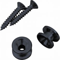 DAddario Remholdere i metal - Sort finish