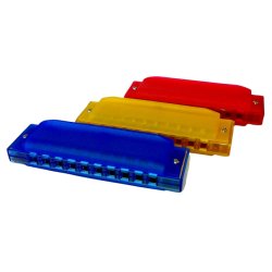 Blues C Mundharpe i plast