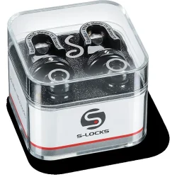 Schaller Straplock - Black Chrome