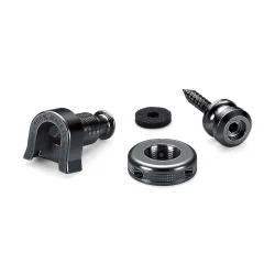 Schaller Straplock - Black Chrome