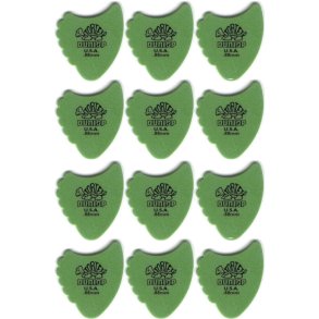 Dunlop Tortex Fin Plektre 0,88 mm - 12 stk. pakke