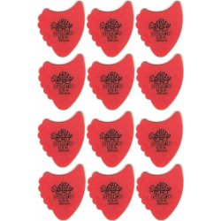 Dunlop Tortex Fin Plektre 0,50 mm - 12 stk. pakke