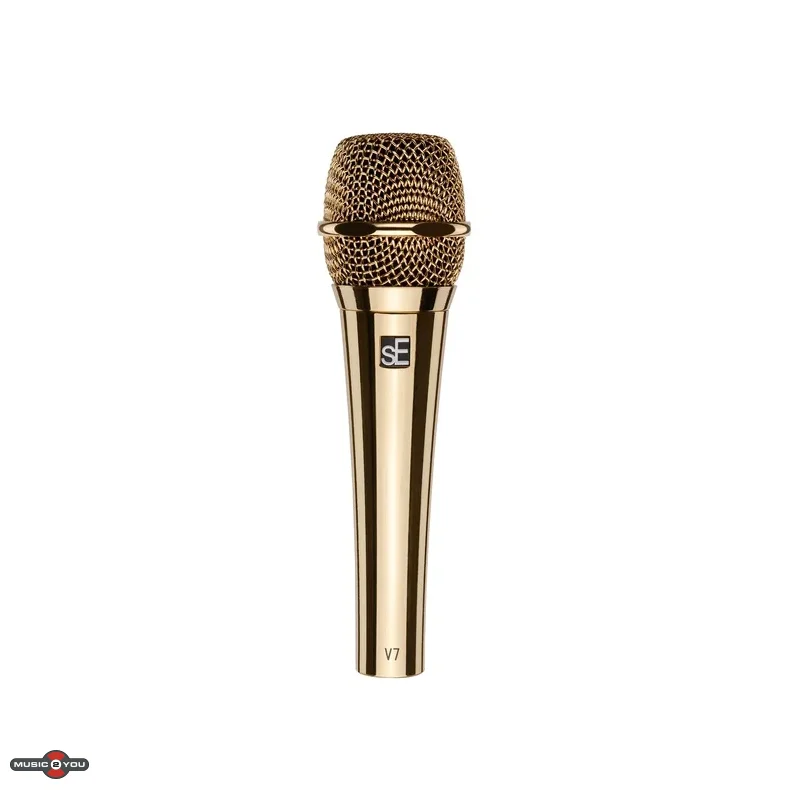 SE Electronics V7 Supercardioid Dynamisk Vokal mikrofon - Gold