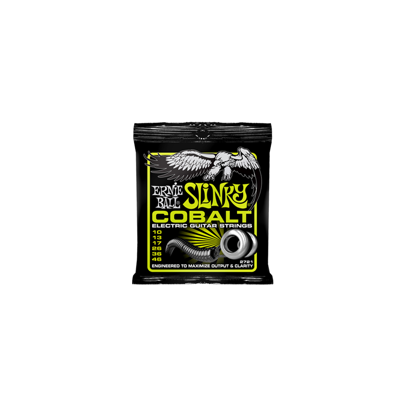 Ernie Ball 2721 Cobalt Regular Slinky El-guitar strenge 010-046