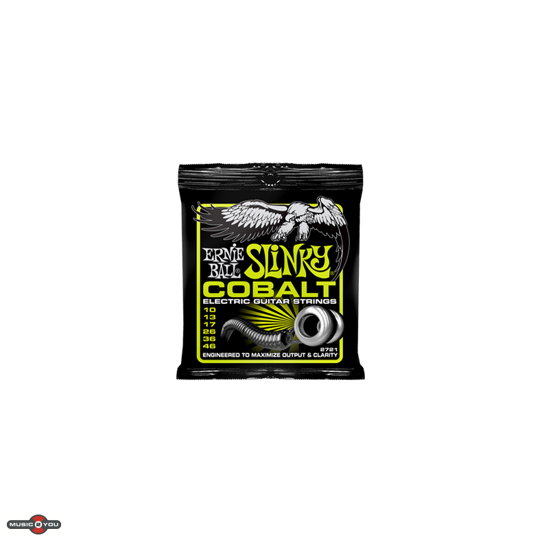 Ernie Ball 2721 Cobalt Regular Slinky El-guitar strenge 010-046