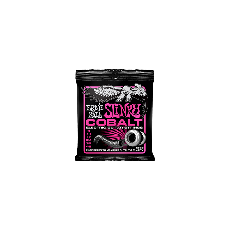 Ernie Ball 2723 Cobalt Super Slinky El-guitar strenge 009-042