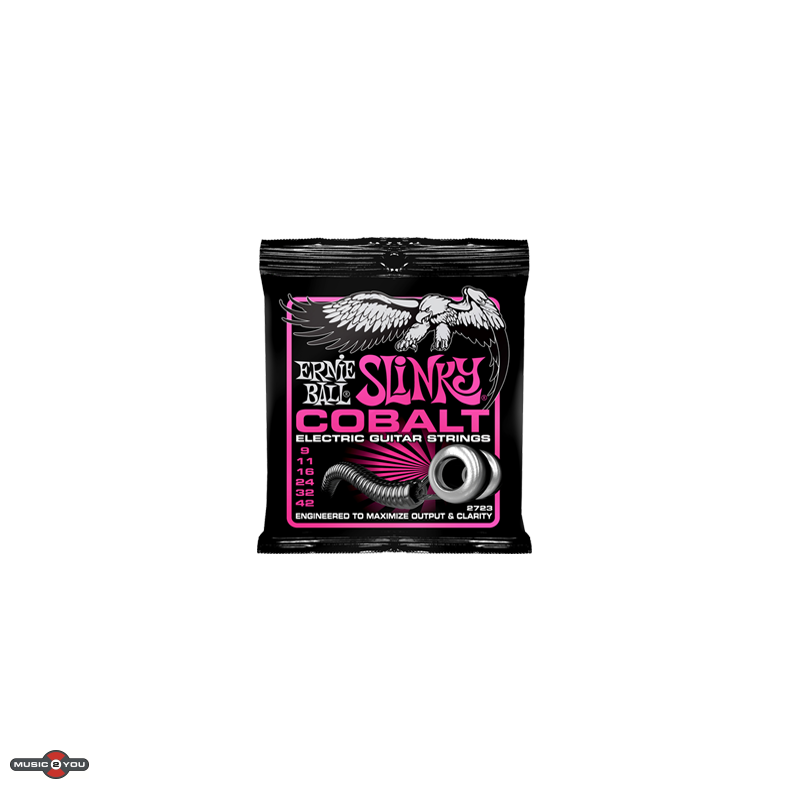Ernie Ball 2723 Cobalt Super Slinky El-guitar strenge 009-042