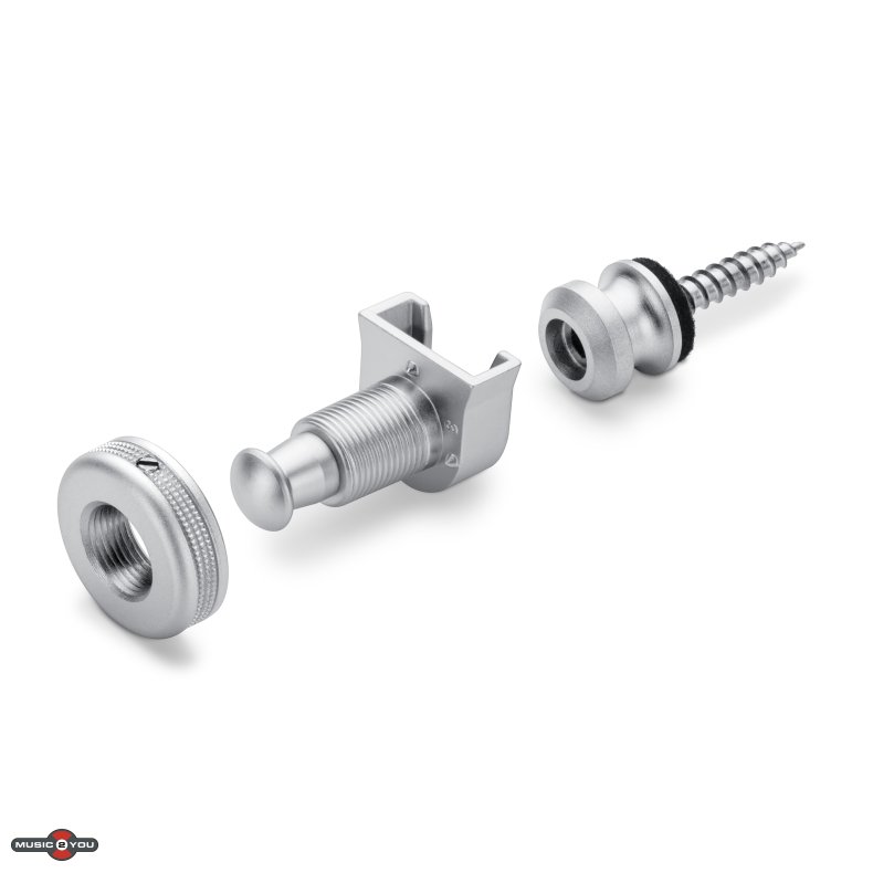 Schaller Straplock M - Satin Chrome