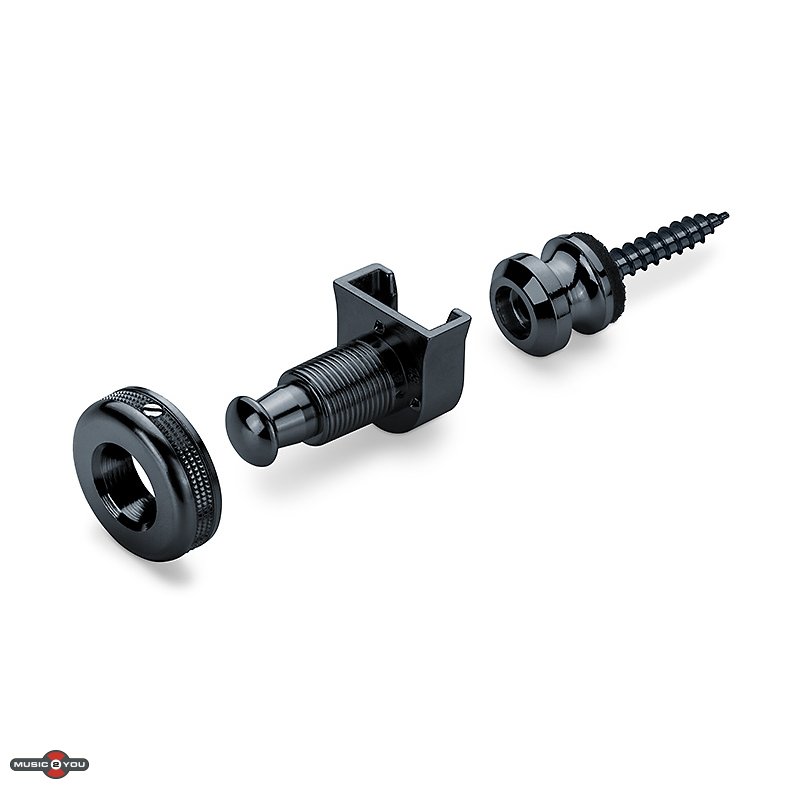 Schaller Straplock - Black Chrome