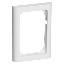 LK FUGA Softline 63 ramme 1,5 modul - Hvid