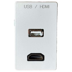FUGA Vgudtag 15KUA MK2 - USB og HDMI Kabeltilslutning&#8203;