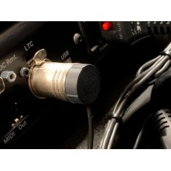 Neutrik NC3FXXBAGWOB - m. 3d printet Baghus - Passer til 4mm kabel