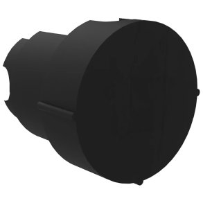 XLR Baghus - Kort til 4mm kabel - Passer til Neutrik NC3MXXBAGWOB/NC3FXXBAGWOB